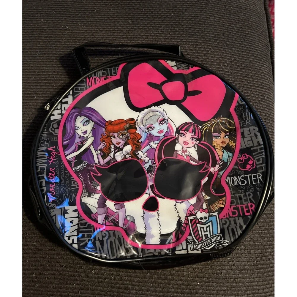 Monster High Vinyl Tote Purse Make Up Bag 2013